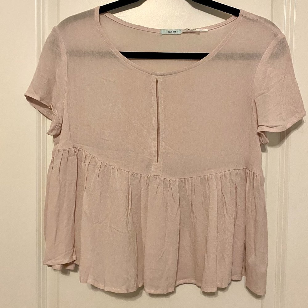 Kimchi Blue Pink Crop Top